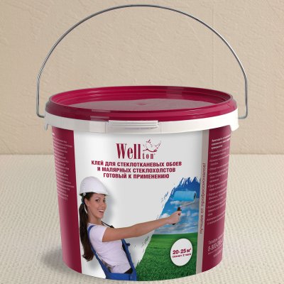 Готовый клей "Wellton" 5 кг.